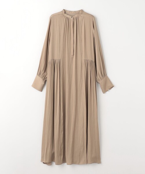 green label relaxing（グリーンレーベルリラクシング）の「キリカエ ギャザー ワンピース 2（ワンピース・レディース・ライム/ネイビー/ベージュ・FREE）」の16枚目の写真