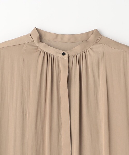 green label relaxing（グリーンレーベルリラクシング）の「キリカエ ギャザー ワンピース 2（ワンピース・レディース・ライム/ネイビー/ベージュ・FREE）」の18枚目の写真