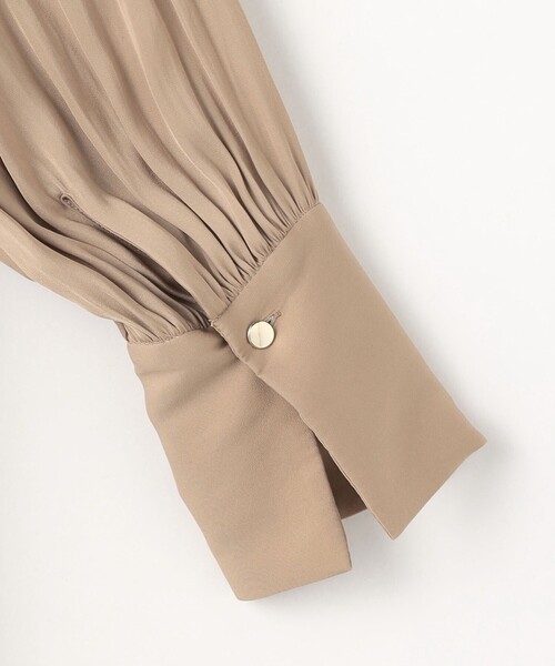 green label relaxing（グリーンレーベルリラクシング）の「キリカエ ギャザー ワンピース 2（ワンピース・レディース・ライム/ネイビー/ベージュ・FREE）」の19枚目の写真