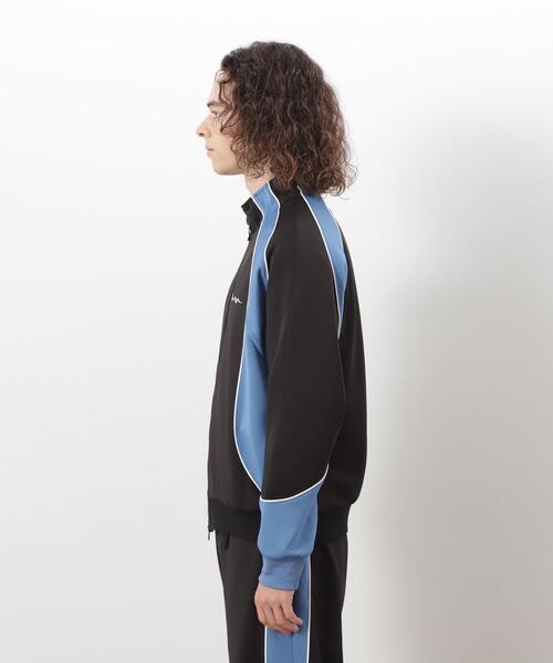 MANASTASH（マナスタッシュ）の「MANASTASH/マナスタッシュ　PANEL TRACK JACKET/パネルトラックジャケット（ブルゾン・メンズ・ブラック/キャメル/ライトグレー・S/M/L/XL）」の18枚目の写真