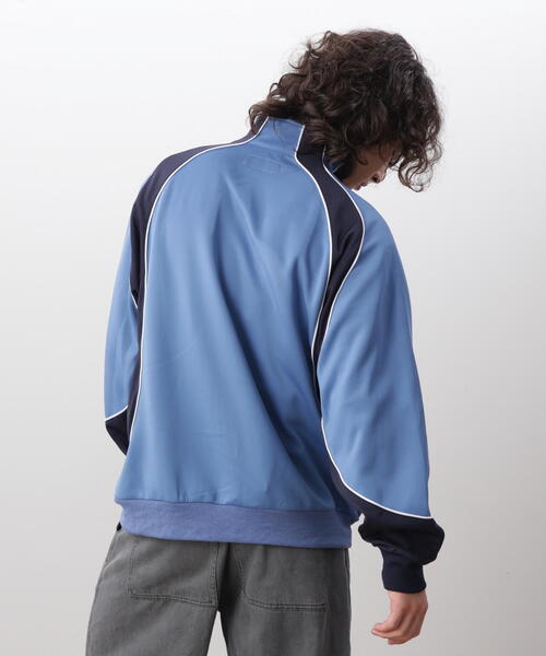 MANASTASH（マナスタッシュ）の「MANASTASH/マナスタッシュ　PANEL TRACK JACKET/パネルトラックジャケット（ブルゾン・メンズ・ブラック/キャメル/ライトグレー・S/M/L/XL）」の13枚目の写真