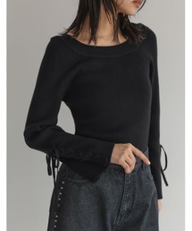 Theory 21ss ボートネックプルオーバーニット ブラック Theory 21ss ボートネックプルオーバーニット ブラック