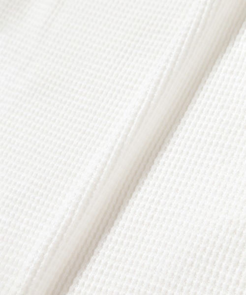 tシャツ (CREOLME)フリルワッフルトップス レディース セール】(CREOLME)フリルワッフルトップス（Tシャツ/カットソー