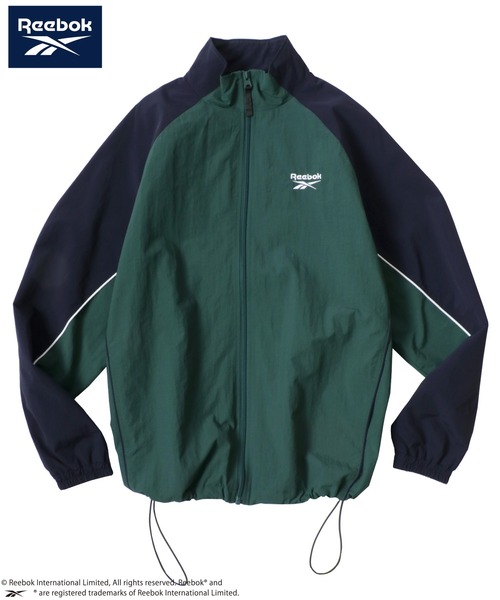Reebok(リーボック)の「Reebok/リーボック Nylon Game Shirt Track Jacket/オーバーサイズ ナイロン ゲームシャツ トラックジャケット/ブルゾン/ブロークコア/レディース メンズ(ナイロンジャケット・メンズ・グリーン/ブラック/グレイッシュベージュ・L/M/LL)」の8枚目の写真