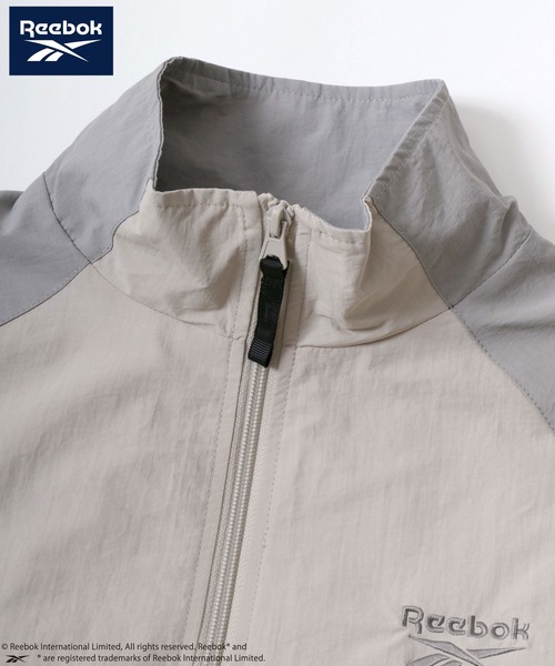 Reebok(リーボック)の「Reebok/リーボック Nylon Game Shirt Track Jacket/オーバーサイズ ナイロン ゲームシャツ トラックジャケット/ブルゾン/ブロークコア/レディース メンズ(ナイロンジャケット・メンズ・グリーン/ブラック/グレイッシュベージュ・L/M/LL)」の10枚目の写真