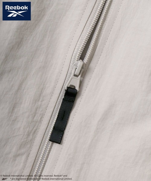 Reebok(リーボック)の「Reebok/リーボック Nylon Game Shirt Track Jacket/オーバーサイズ ナイロン ゲームシャツ トラックジャケット/ブルゾン/ブロークコア/レディース メンズ(ナイロンジャケット・メンズ・グリーン/ブラック/グレイッシュベージュ・L/M/LL)」の12枚目の写真