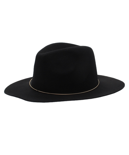 Casselini（キャセリーニ）の「【Casselini】ワイヤーウールHAT 27-0965 0（ハット・レディース・ブラック/ベージュ/キャメル・FREE）」の2枚目の写真