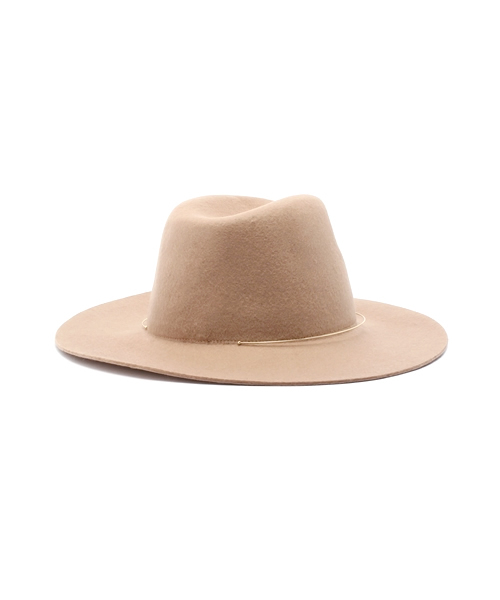 Casselini（キャセリーニ）の「【Casselini】ワイヤーウールHAT 27-0965 0（ハット・レディース・ブラック/ベージュ/キャメル・FREE）」の5枚目の写真