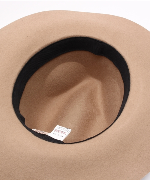 Casselini（キャセリーニ）の「【Casselini】ワイヤーウールHAT 27-0965 0（ハット・レディース・ブラック/ベージュ/キャメル・FREE）」の6枚目の写真