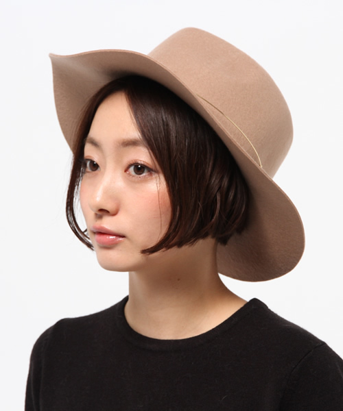 Casselini（キャセリーニ）の「【Casselini】ワイヤーウールHAT 27-0965 0（ハット・レディース・ブラック/ベージュ/キャメル・FREE）」の12枚目の写真