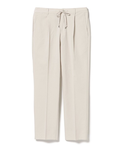BEAMS HEART(ビームスハート)の「SOLOTEX(R) ドビー 1プリーツ イージースラックス 25SS(スラックス・メンズ・ネイビー/オリーブ/オフホワイト・SMALL/MEDIUM/LARGE/X-LARGE)」の15枚目の写真