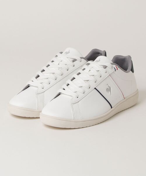 le coq sportif（ルコックスポルティフ）の「LCS シャトー III  /  LCS CHATEAU III（スニーカー・メンズ・ホワイト×ネイビー/ホワイト×グレー・23.0cm/24.0cm/25.0cm/26.0cm/27.0cm/23.5cm/24.5cm/25.5cm/26.5cm/27.5cm/28.0cm/22.5cm）」の21枚目の写真