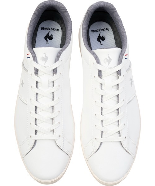 le coq sportif（ルコックスポルティフ）の「LCS シャトー III  /  LCS CHATEAU III（スニーカー・メンズ・ホワイト×ネイビー/ホワイト×グレー・23.0cm/24.0cm/25.0cm/26.0cm/27.0cm/23.5cm/24.5cm/25.5cm/26.5cm/27.5cm/28.0cm/22.5cm）」の6枚目の写真