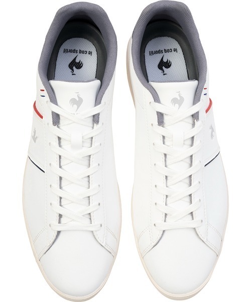 le coq sportif（ルコックスポルティフ）の「LCS シャトー III  /  LCS CHATEAU III（スニーカー・メンズ・ホワイト×ネイビー/ホワイト×グレー・23.0cm/24.0cm/25.0cm/26.0cm/27.0cm/23.5cm/24.5cm/25.5cm/26.5cm/27.5cm/28.0cm/22.5cm）」の14枚目の写真