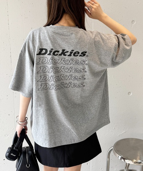 Dickies（ディッキーズ）の「【Dickies】バックプリントTシャツ 別注　5222-TTMDK3（Tシャツ/カットソー・レディース・ホワイト/ブラック系1/グレー系1/グレー/ホワイト系1/ブラック・XS/S/M/L/LL）」の5枚目の写真