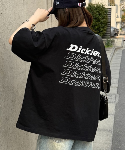 Dickies（ディッキーズ）の「【Dickies】バックプリントTシャツ 別注　5222-TTMDK3（Tシャツ/カットソー・レディース・ホワイト/ブラック系1/グレー系1/グレー/ホワイト系1/ブラック・XS/S/M/L/LL）」の19枚目の写真