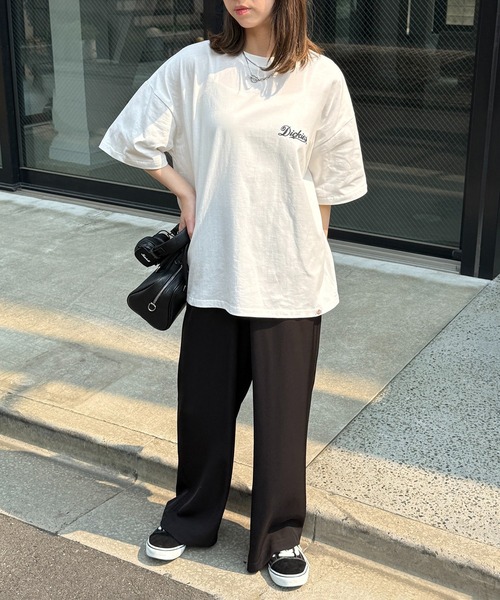 Dickies（ディッキーズ）の「【Dickies】バックプリントTシャツ 別注　5222-TTMDK3（Tシャツ/カットソー・レディース・ホワイト/ブラック系1/グレー系1/グレー/ホワイト系1/ブラック・XS/S/M/L/LL）」の18枚目の写真