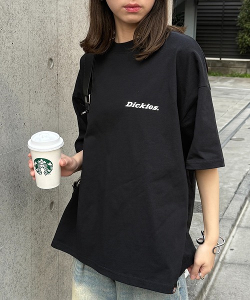 Dickies（ディッキーズ）の「【Dickies】バックプリントTシャツ 別注　5222-TTMDK3（Tシャツ/カットソー・レディース・ホワイト/ブラック系1/グレー系1/グレー/ホワイト系1/ブラック・XS/S/M/L/LL）」の22枚目の写真