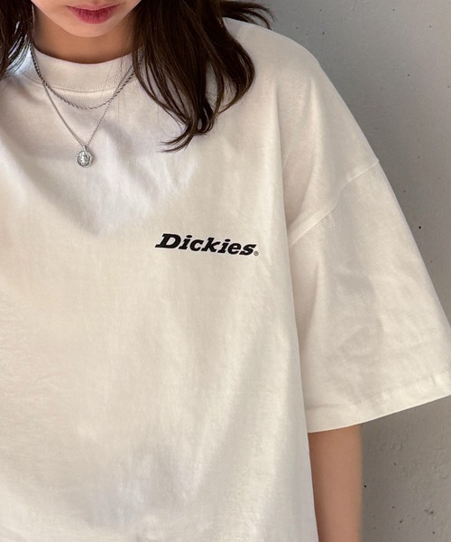 Dickies（ディッキーズ）の「【Dickies】バックプリントTシャツ 別注　5222-TTMDK3（Tシャツ/カットソー・レディース・ホワイト/ブラック系1/グレー系1/グレー/ホワイト系1/ブラック・XS/S/M/L/LL）」の10枚目の写真