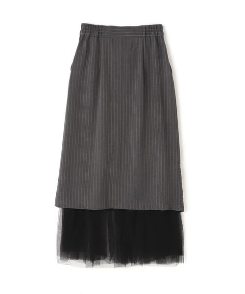 Risley（リズレー）の「Risley/リズレー/ラップスカート（スカート・レディース・グレー/チャコールグレー・F）」の14枚目の写真