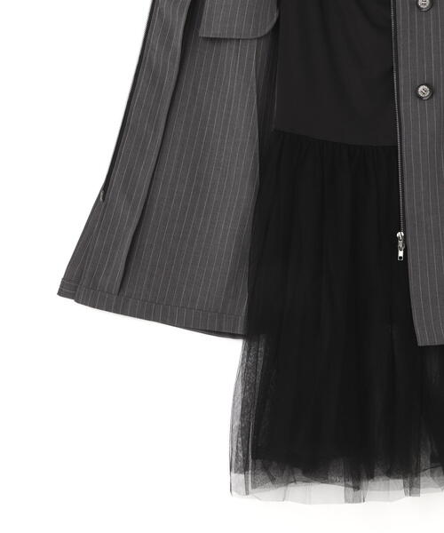 Risley（リズレー）の「Risley/リズレー/ラップスカート（スカート・レディース・グレー/チャコールグレー・F）」の17枚目の写真