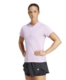 アディダス adidas AEROREADY トレイン エッセンシャルズ ミニマル ロゴ クルーネック半袖Tシャツ