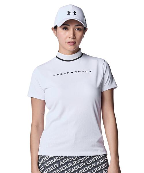 UA Armordry Shirts — шорты‑слив Mockneck (Gold/Redies)