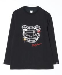 HIPANDA（ハイパンダ）の「(HIPANDA ハイパンダ) 男女兼用 HIIPANDA スペース 3D ロゴ ロンT（Tシャツ/カットソー）」