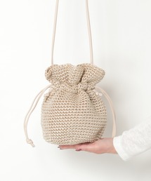 ikka | 【雑誌InRed6月号掲載】細編み巾着ショルダーバッグ(ショルダーバッグ)