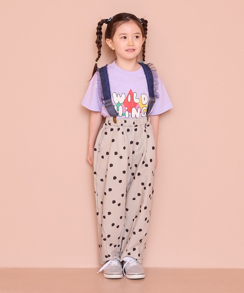 MARKEY'S(マーキーズ)の「チュールフリルサスペンダー(サスペンダー・キッズ・ブルー/ベージュ・S/M)」の12枚目の写真