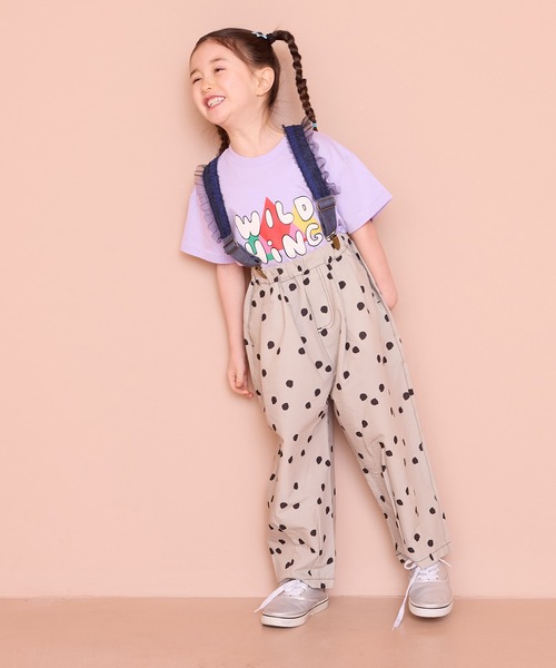 MARKEY'S(マーキーズ)の「チュールフリルサスペンダー(サスペンダー・キッズ・ブルー/ベージュ・S/M)」の11枚目の写真