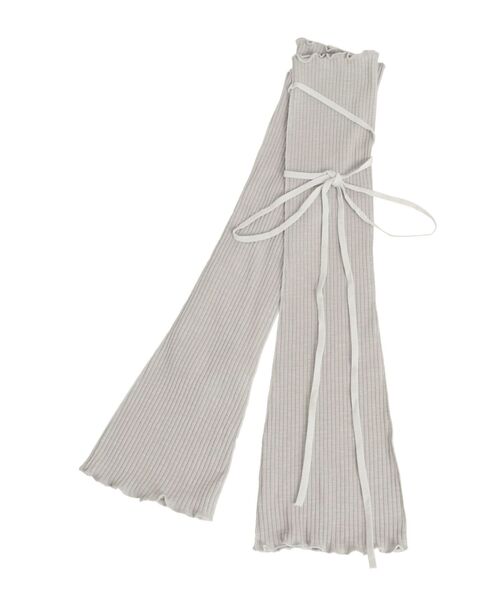 jouetie(ジュエティ)の「レースアップレッグウォーマー(レッグウォーマー・レディース・アイボリー/グレー/ブラック・FREE)」の12枚目の写真