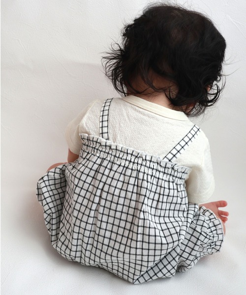 セール】ﾁｪｯｸﾛﾝﾊﾟｰｽ（ロンパース）｜Si・Shu・Non（シシュノン）の