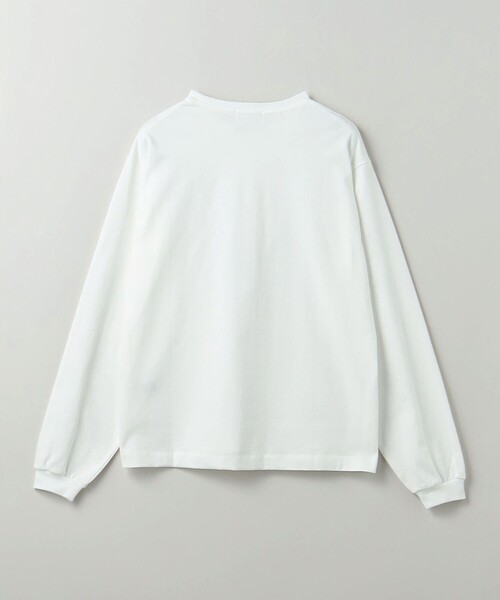 UNITED ARROWS & SONS（ユナイテッドアローズアンドサンズ）の「＜UNITED ARROWS & SONS＞ PLAIN LONGSLEEVE TEE/ロングスリーブTシャツ（Tシャツ/カットソー・メンズ・ホワイト/ブラック・S/M/L/XL）」の5枚目の写真