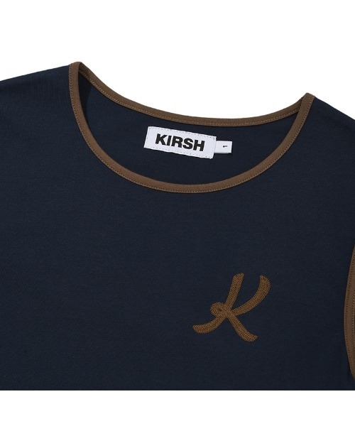 KIRSH（キルシー）の「KIRSH GRAPHIC RINGER T-SHIRT キルシー グラフィック リンガーTシャツ（Tシャツ/カットソー・レディース・ホワイト/グリーン/ダークネイビー・ONE SIZE）」の11枚目の写真