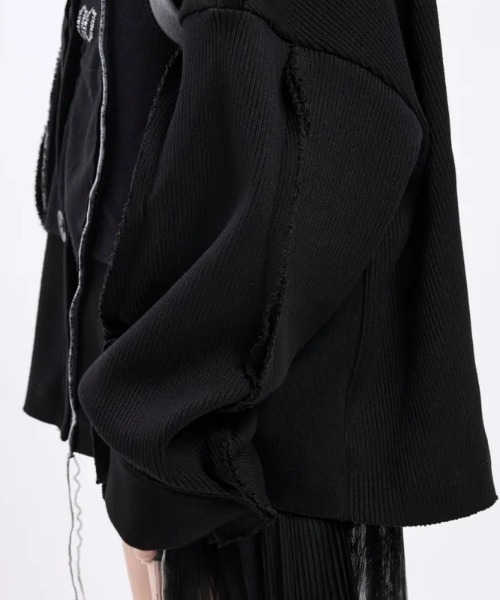 Seivson 2000 DIAMOND COLLECTION 】Fluid Sculptural Knit