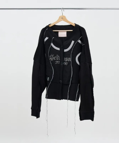 Seivson 2000 DIAMOND COLLECTION 】Fluid Sculptural Knit
