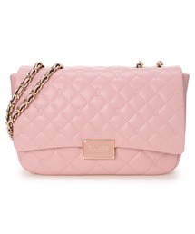 Guess（ゲス）の「GWYN Flap Crossbody クロスボディバッグ（ショルダーバッグ・レディース）」