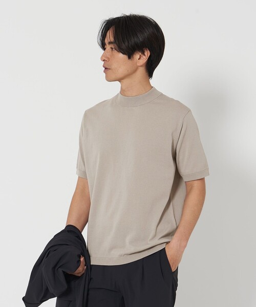 BEAUTY&YOUTH UNITED ARROWS（ビューティーアンドユースユナイテッドアローズ）の「デオドラント ジャケット  ニット -抗菌・防臭 ウォッシャブル-（ニット/セーター・メンズ・ホワイト/ライトグレー/ブラック・L/M/S/XL）」の3枚目の写真