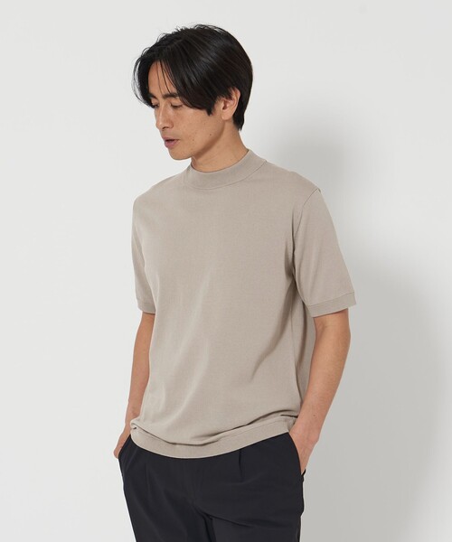 BEAUTY&YOUTH UNITED ARROWS（ビューティーアンドユースユナイテッドアローズ）の「デオドラント ジャケット  ニット -抗菌・防臭 ウォッシャブル-（ニット/セーター・メンズ・ホワイト/ライトグレー/ブラック・L/M/S/XL）」の4枚目の写真