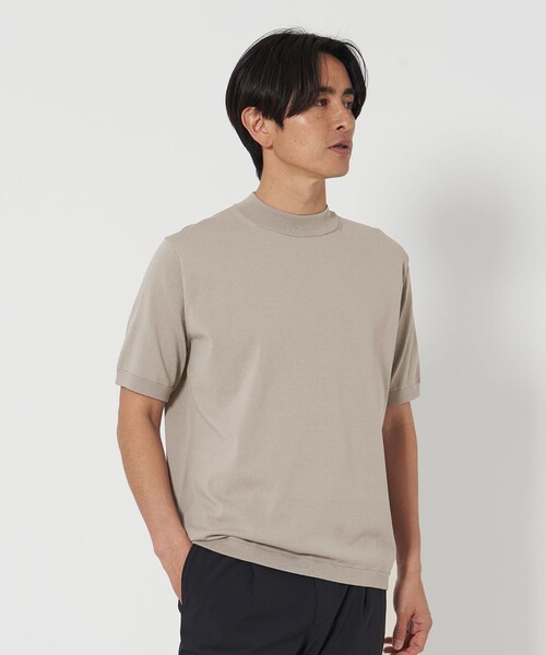 BEAUTY&YOUTH UNITED ARROWS（ビューティーアンドユースユナイテッドアローズ）の「デオドラント ジャケット  ニット -抗菌・防臭 ウォッシャブル-（ニット/セーター・メンズ・ホワイト/ライトグレー/ブラック・L/M/S/XL）」の5枚目の写真