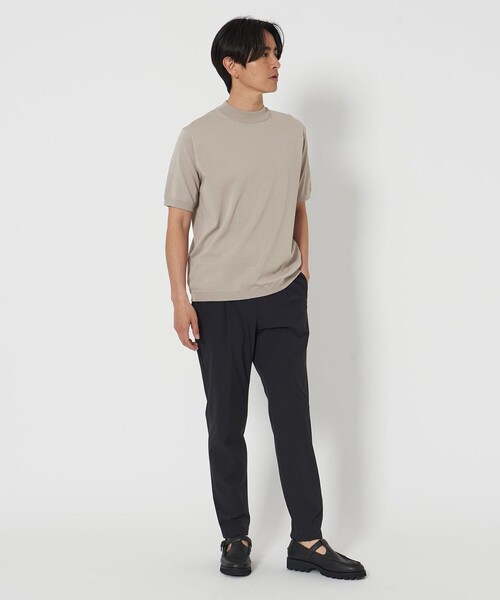 BEAUTY&YOUTH UNITED ARROWS（ビューティーアンドユースユナイテッドアローズ）の「デオドラント ジャケット  ニット -抗菌・防臭 ウォッシャブル-（ニット/セーター・メンズ・ホワイト/ライトグレー/ブラック・L/M/S/XL）」の6枚目の写真