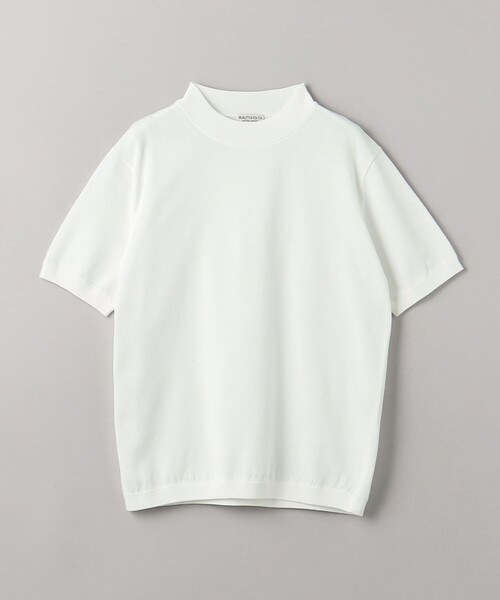 BEAUTY&YOUTH UNITED ARROWS（ビューティーアンドユースユナイテッドアローズ）の「デオドラント ジャケット  ニット -抗菌・防臭 ウォッシャブル-（ニット/セーター・メンズ・ホワイト/ライトグレー/ブラック・L/M/S/XL）」の15枚目の写真