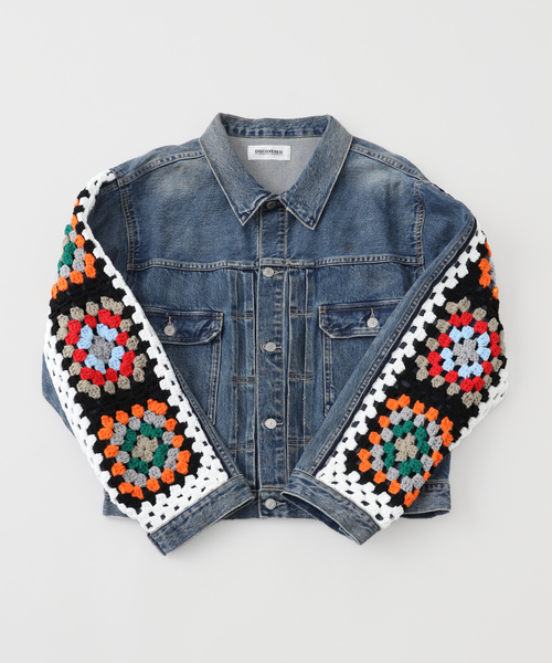 ジャケット・アウター DISCOVERED CROCHET DENIM BLOUSON 2025SS DISCOVERED CROCHET DENIM BLOUSON 2025SS - メルカリ