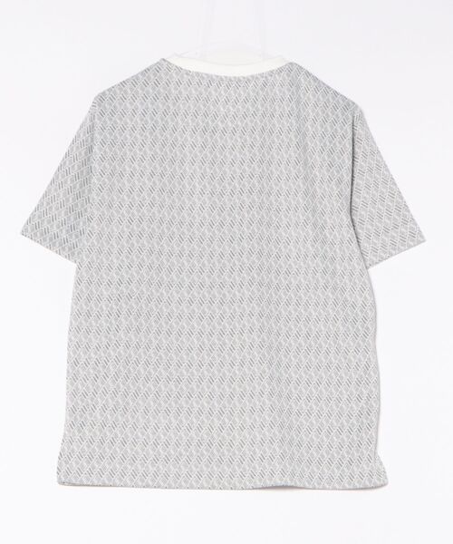 UNION STATION（ユニオンステーション）の「MIXジャガードT（Tシャツ/カットソー・メンズ・ブラック/ホワイト・S/M/L/LL）」の3枚目の写真