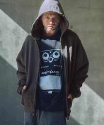 ADAM PATEK(A_pebN)ADAMPATEK/pigment dyeing zip hoodie/sOg߃Wbvp[J[(AP2514012)(p[J[)