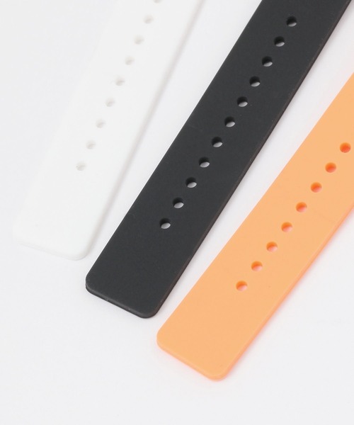 niko and...(ニコアンド)の「角デジタルウォッチ(デジタル腕時計・レディース・オレンジ/ホワイト/ピンク/ブラック・0)」の7枚目の写真