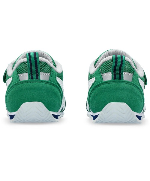 SUKUSUKU（スクスク）の「ASICS SUKU2/アシックス スクスク キッズ ベビー スニーカー ベルクロ 足育 IDAHO BABY 4 300（スニーカー・キッズ・グリーン/ブルー/ネイビー/ベージュ・15.5cm/14.5cm/15.0cm/14.0cm）」の8枚目の写真