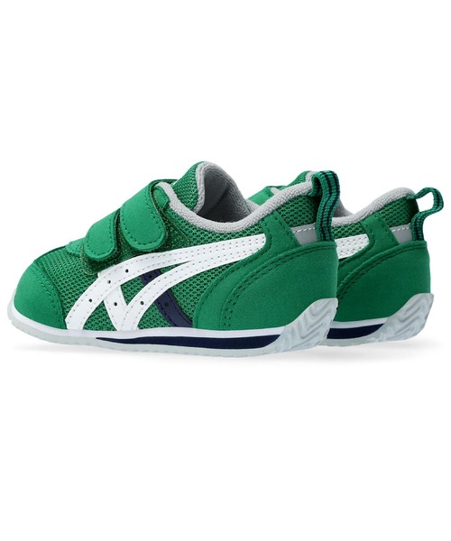 SUKUSUKU（スクスク）の「ASICS SUKU2/アシックス スクスク キッズ ベビー スニーカー ベルクロ 足育 IDAHO BABY 4 300（スニーカー・キッズ・グリーン/ブルー/ネイビー/ベージュ・15.5cm/14.5cm/15.0cm/14.0cm）」の7枚目の写真