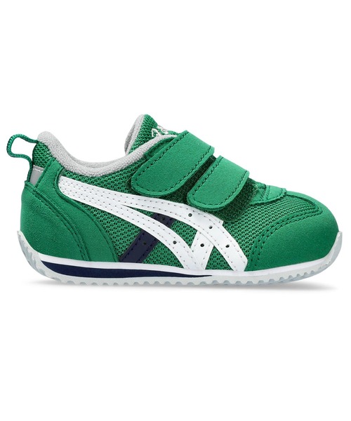 SUKUSUKU（スクスク）の「ASICS SUKU2/アシックス スクスク キッズ ベビー スニーカー ベルクロ 足育 IDAHO BABY 4 300（スニーカー・キッズ・グリーン/ブルー/ネイビー/ベージュ・15.5cm/14.5cm/15.0cm/14.0cm）」の5枚目の写真